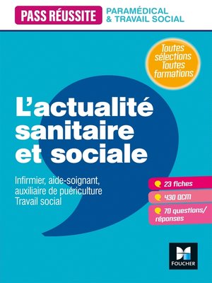 cover image of Pass' Réussite--L'actualité sanitaire et sociale